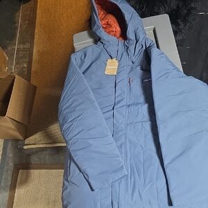 Men's Patagonia Windshadow Blue Hooded Parka